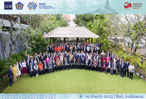 Slider Image: Group Image (PDM FORUM 2023 at Bali 8-10 March 2023 Organized by ADB)